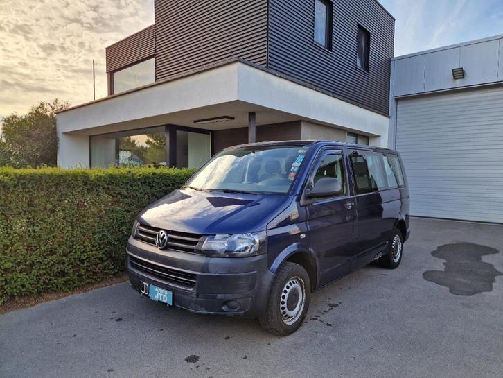 Vw Transporter T5 Minibus 8 zit 102PK Bj 2014, Auto's, Volkswagen, Bedrijf, Te koop, Transporter, Airconditioning, Centrale vergrendeling