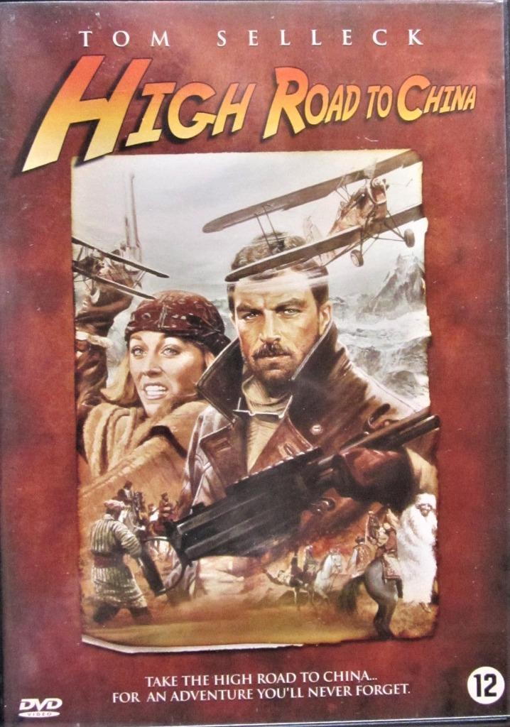 DVD ACTIE- HIGH ROAD TO CHINA (TOM SELLECK), Cd's en Dvd's, Dvd's | Actie, Zo goed als nieuw, Actiethriller, Alle leeftijden, Ophalen of Verzenden