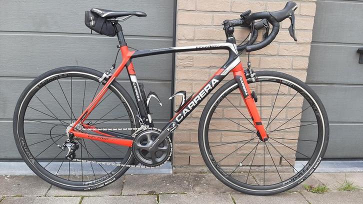 Racefiets Carbon full Ultegra 11 speed met weinig kms, Fietsen en Brommers, Fietsen | Racefietsen, Zo goed als nieuw, Meer dan 20 versnellingen