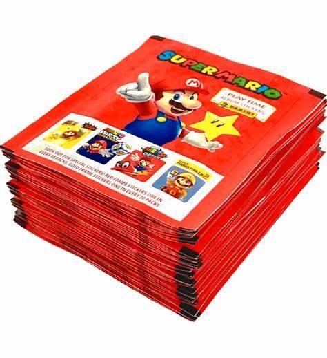 Panini - Super Mario Bros stickers, Verzamelen, Stickers, Nieuw, Strip of Tekenfilm, Ophalen
