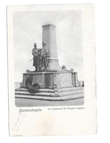 Blankenberghe le monument De Bruyne Lippens