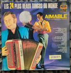Double LP Aimable Les 24 plus beaux tangos du monde, Utilisé, Enlèvement ou Envoi, 1960 à 1980