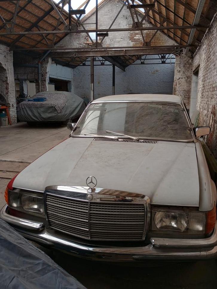 Mercedes oldtimer voor onderdelen of restauratie 280 S  1977, Auto-onderdelen, Carrosserie, Bumper, Mercedes-Benz, Oldtimer onderdelen