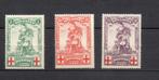 Année 1914 : 126-128 ** - Croix-Rouge, Timbres & Monnaies, Enlèvement ou Envoi, Croix-Rouge