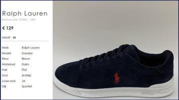 43 POLO Ralph Lauren COURT II sneakers NIEUW !!! maat 43 beschikbaar voor biedingen