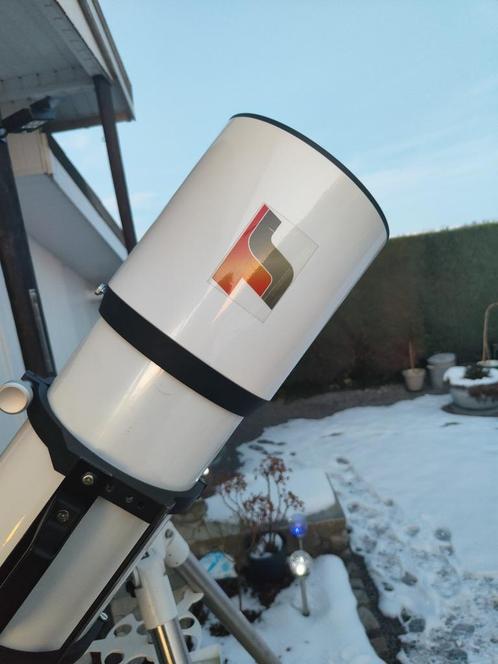 Telescooprefractor TS 152 mm, Audio, Tv en Foto, Optische apparatuur | Telescopen, Zo goed als nieuw, Lenzentelescoop (refractor)