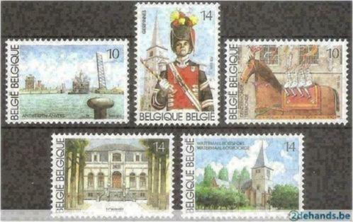 Belgie 1990 - Yvert/OBP 2377-2381 - Toeristische uitgav (PF), Postzegels en Munten, Postzegels | Europa | België, Postfris, Postfris