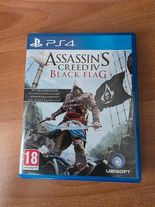 Drapeau noir d'Assassin's Creed sur PS4, Consoles de jeu & Jeux vidéo, Jeux | Sony PlayStation 4, Comme neuf, Envoi