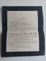 ROUWBRIEF, Enlèvement ou Envoi, Carte de condoléances