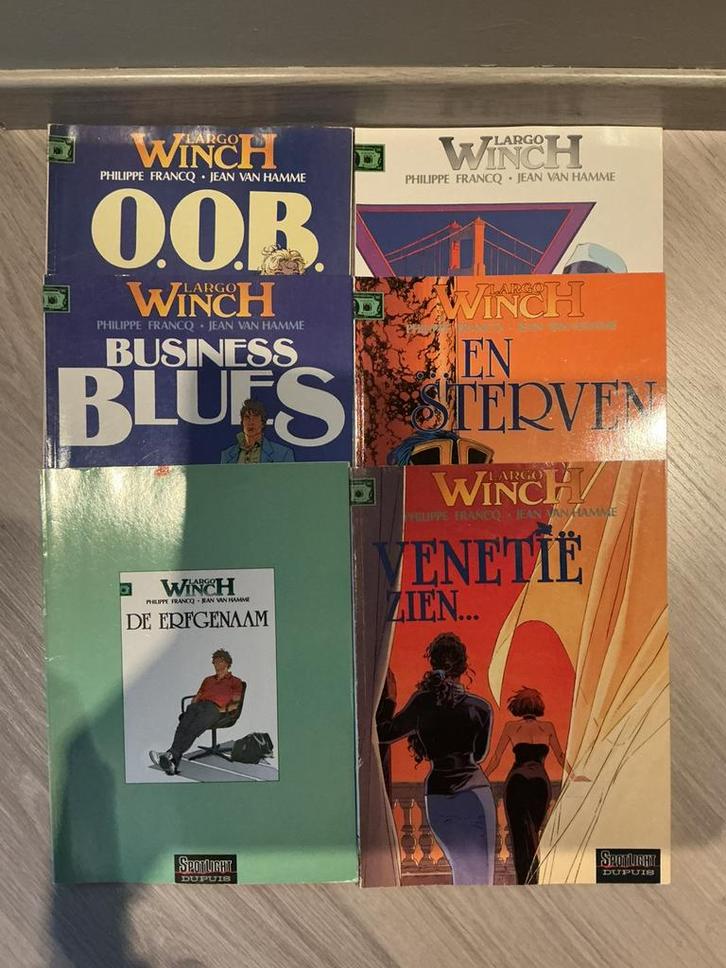 Strips Largo Winch, Boeken, Stripverhalen, Gelezen, Ophalen