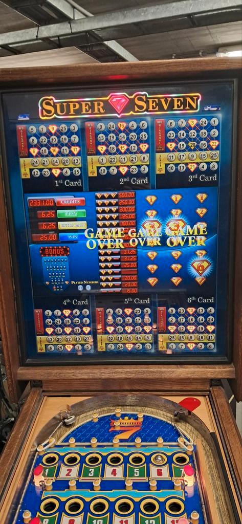 Bingo Super7Seven avec garantie., Collections, Machines | Machines à sous, Enlèvement