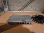 Switch 5 port 2, 5 G Zyxel, Computers en Software, Ophalen of Verzenden, Zo goed als nieuw