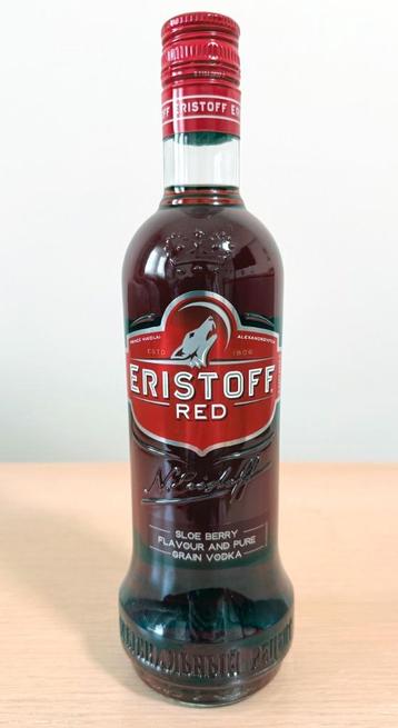 Eristoff Red Vodka / Wodka / 70 cl / NIEUW en ongeopend beschikbaar voor biedingen