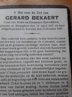 Oorlogsslachtoffer 1914  1918, Verzamelen, Bidprentjes en Rouwkaarten, Verzenden