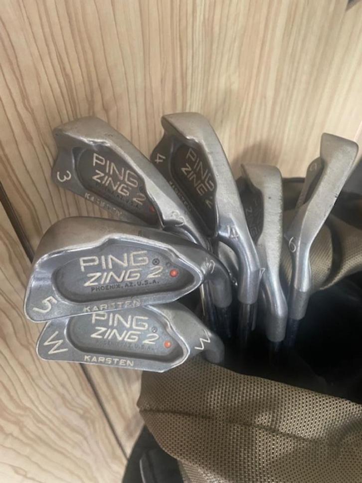 série complète Ping Zing 2 point orange, Sports & Fitness, Golf, Utilisé, Club, Ping, Enlèvement