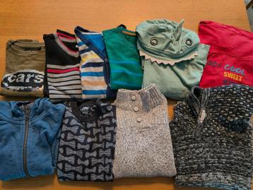 Pakket (jongens)kleding voornamelijk maten 116-122 beschikbaar voor biedingen