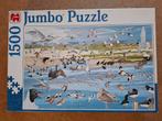 Jumbo puzzel zeevogels - 1500 stuks, Enlèvement ou Envoi