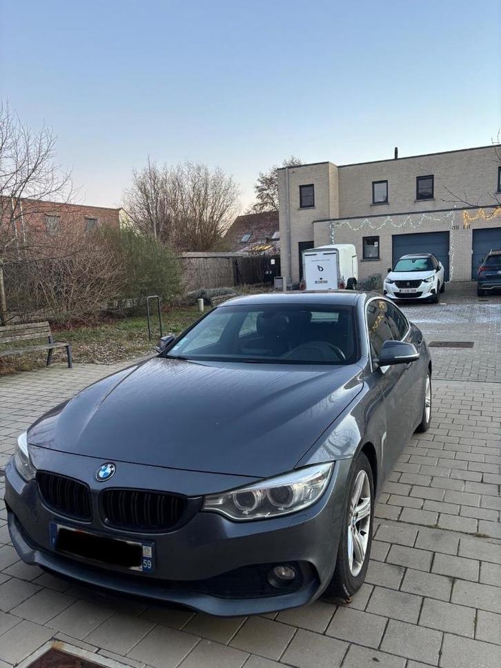 Bmw 420d Gran Coupe, Auto's, BMW, Particulier, 4 Reeks, Diesel, Euro 6, Coupé, 5 deurs, Automaat, Zwart, Leder, Achterwielaandrijving