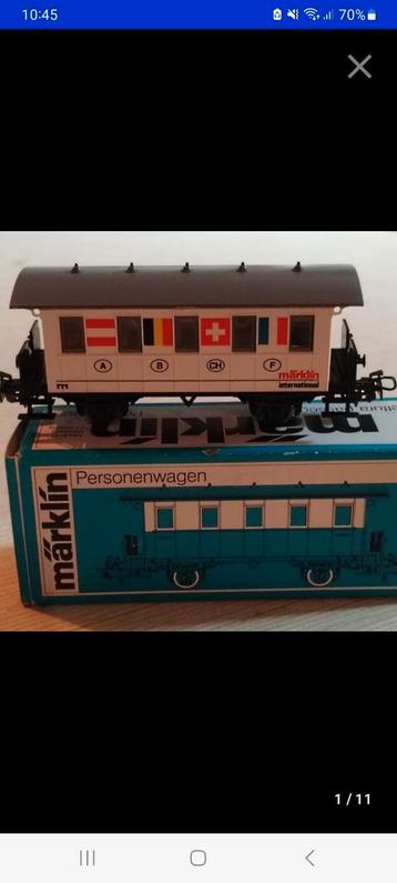 Marklin personenwagon international 1989 beschikbaar voor biedingen