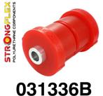 Strongflex draagarm rubber set achterzijde Rood BMW 3 Serie, -, Nieuw, Ophalen of Verzenden, -