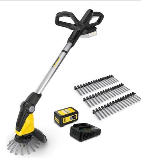 Kärcher Accu Onkruidverwijderaar WRE 18-55 Starterset, Tuin en Terras, Grastrimmers, Zo goed als nieuw, Accu, Ophalen