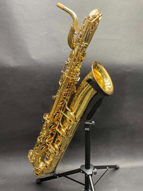 Yanagisawa baritonsaxofoon, Muziek en Instrumenten, Blaasinstrumenten | Saxofoons, Gebruikt, Bariton, Met koffer, Ophalen