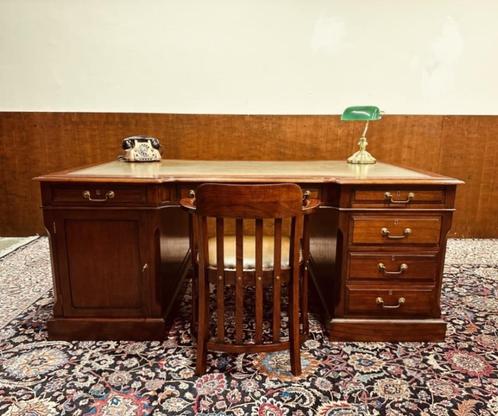 Origineel Globe Wernicke Engels Bureau met Stoel, Antiek en Kunst, Antiek | Kantoor en Zakelijk, Ophalen of Verzenden