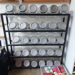 voorraadpotten  met eventueel rek, Ophalen