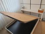 Kofferbed 160x200 gratis, Huis en Inrichting, Ophalen, Gebruikt, Wit, Tweepersoons