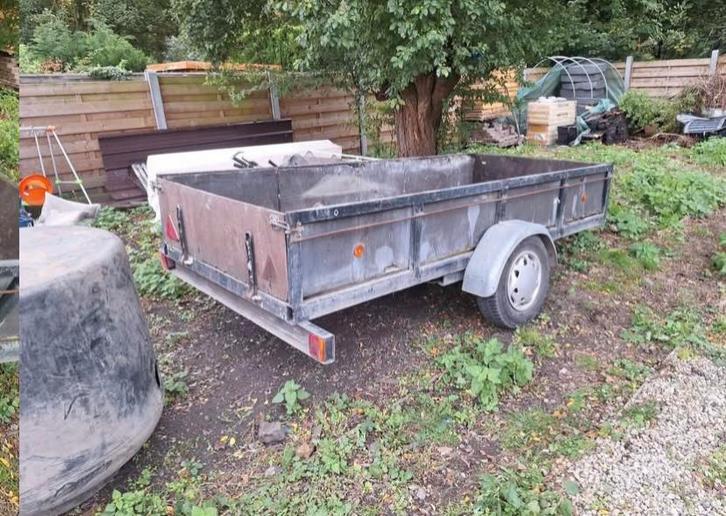 Aanhangwagen van 3 meter lang, Auto diversen, Aanhangwagen-onderdelen, Zo goed als nieuw, Ophalen