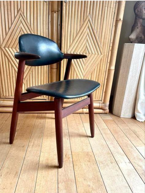 Bullhorn design dining armchair chair door Tijsseling, Huis en Inrichting, Stoelen, Zo goed als nieuw, Ophalen