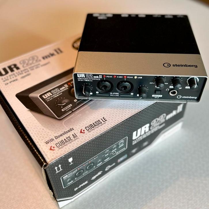 Steinberg UR22mkII 2 audio-interface, Muziek en Instrumenten, Instrumenten | Toebehoren, Zo goed als nieuw, Overige instrumenten