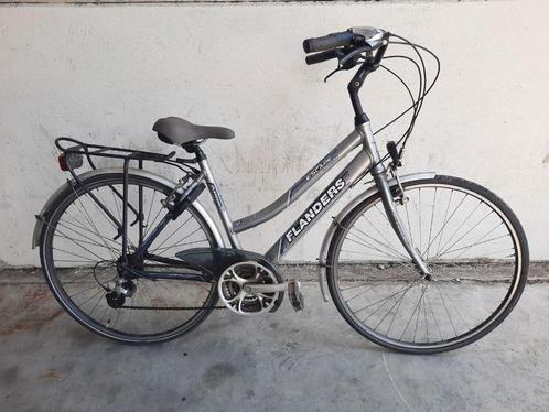 Flaneren dames sportfiets, Fietsen en Brommers, Fietsen | Dames | Sportfietsen en Toerfietsen, Gebruikt, Overige merken, Meer dan 20 versnellingen