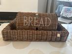 Dienblad en broodmand Riviera maison, Ophalen, Zo goed als nieuw, Rechthoekig, Hout