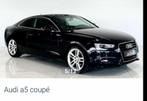 Audi A5 1800tfsi 170ch, Autos, Audi, Cuir, Noir, A5, Carnet d'entretien