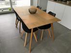 Eettafel en stoelen, 50 tot 100 cm, Eikenhout, 150 tot 200 cm, Modern