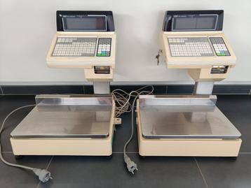 Winkel weegschalen  TEC - SL 9000N, Elektronische apparatuur, Weegschalen, Ophalen, Gebruikt, Winkelweegschaal, 1 tot 500 gram
