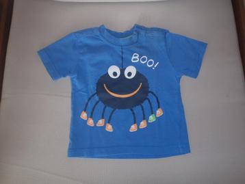 blauw t-shirt maat 74 beschikbaar voor biedingen
