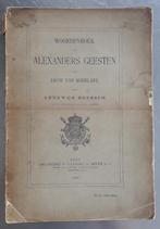 Lodewijk Roersch, Woordenboek op Alexanders Geesten van JvM, Antiek en Kunst, Antiek | Boeken en Manuscripten, Ophalen of Verzenden