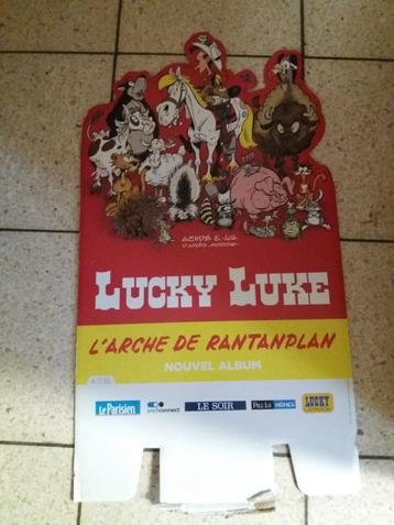 Cartonnage publicitaire Lucky Luke