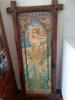 Alphons Mucha „Helderheid van de dag” 1960/70 poster 132/50c, Antiek en Kunst, Ophalen