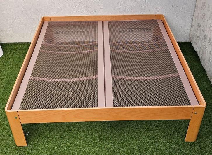 Auping Auronde Bed 180x200cm 48cm hoog (Seniorenhoogte), Huis en Inrichting, Slaapkamer | Beddengoed, Zo goed als nieuw, Ophalen of Verzenden