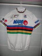 GEZOCHT gesigneerde WK trui Museeuw-Gilbert- Tom Boonen, Enlèvement ou Envoi, Comme neuf, Maillot