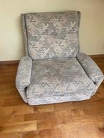 Brede zetel 1-persoons, Huis en Inrichting, Fauteuils, Ophalen, Gebruikt, Stof