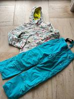 Skibroek en skivest en helm, Gebruikt, Kleding, Ski, Ophalen