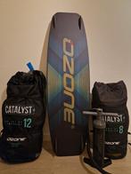 Ozone Catalyst - complete Kiteset 8 & 12 + Board, Watersport en Boten, Kitesurf-set, Twintip, Ophalen of Verzenden, Zo goed als nieuw