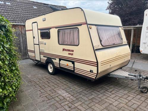 LMC munsterland siesta trek caravan, Caravans en Kamperen, Caravans, Particulier, tot en met 4, 750 - 1000 kg, Treinzit, LMC en Münsterland