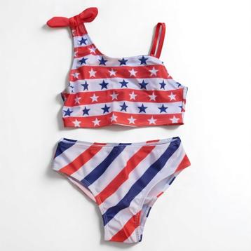 Meisjes bikini amerikaanse vlag 110/116 - 6 jaar beschikbaar voor biedingen