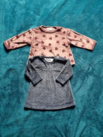 Zachte kwaliteitsstof truitje/jurkje maat 68 beschikbaar voor biedingen
