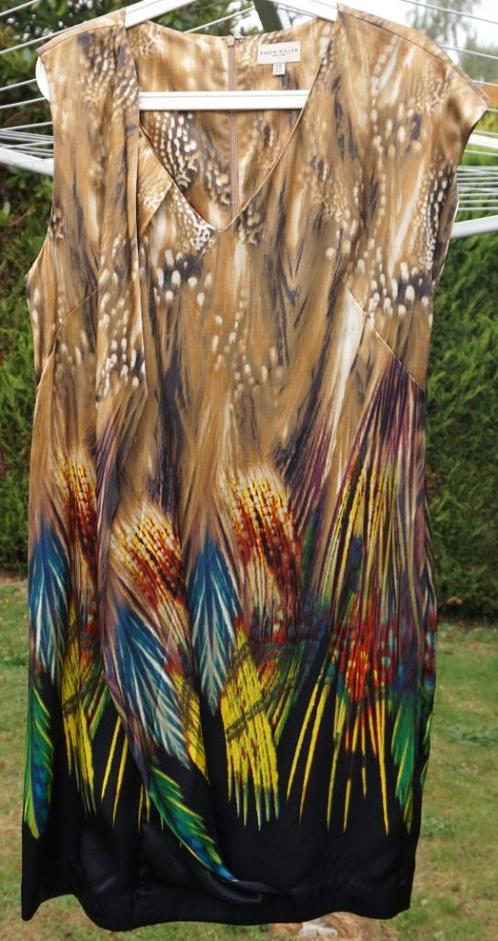 Zomerjurk van het Britse merk Karen Millen met riem, Kleding | Dames, Jurken, Nieuw, Maat 42/44 (L), Overige kleuren, Knielengte